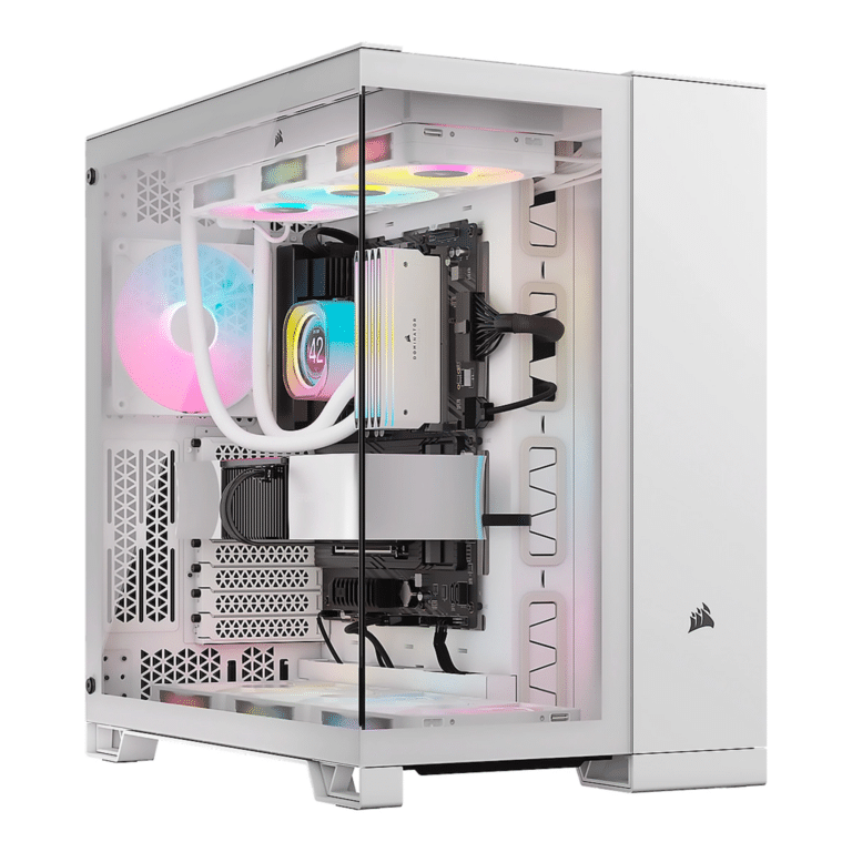 Case Corsair Atx Icue Link 6500x Rgb 3ven  System-hub Dos-camaras White - Chasis - CC-9011270-WW
