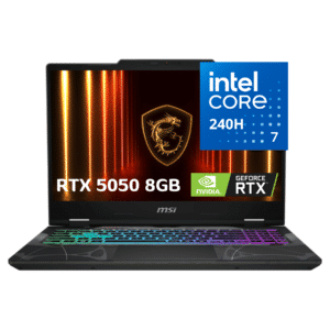 Laptop Msi Cyborg 15 B2rwekg-257us Intel Core 7 240h Ram 32gb Ssd 1tb 15.6" Full Hd - 144 Hz Nvidia Geforce Rtx 5050 8gb Gddr7 Ingles Translucent Black - Msi-cyb257 - 824142439418 - Cyborg15b2257