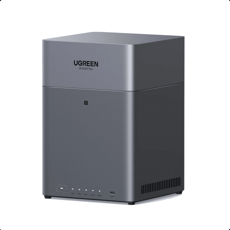 UGREEN UGREEN NAS DH4300 Plus NASync 120TB Storage Hub w HDMI Cable Dark grey Retail NT 301815 DH4300 PLUS