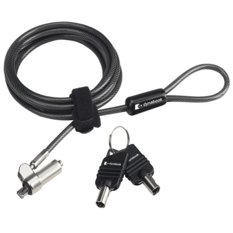Dynabook Ultra Slim Keyed Cable Lock  - PS0100NA1KCL