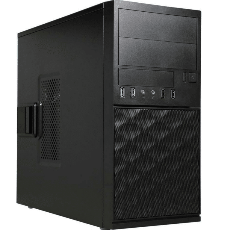 In-Win In-Win Case EFS052.CH450TB3 mATX Mini Tower BK 450W 2 1 (3) Bays HD Audio RTL CS 163983 EFS052.CH450TB3