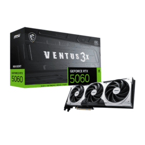 Geforce RTX 5060 8G VENTUS 3X OC - Focus - G5060-8V3C - 824142423776 - G5060-8V3C - MSI