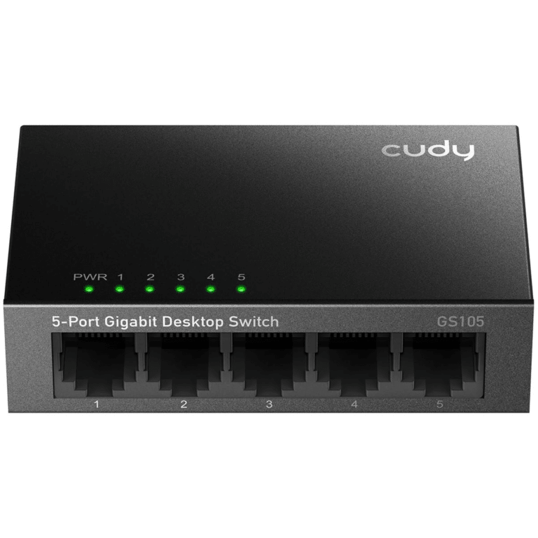 Cudy Cudy Switch GS105 5-Port Gigabit Unmanaged Switch Retail NT 296183 GS105
