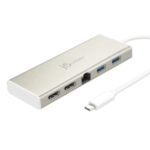 j5create j5create Accessory JCD381 USB-C Dual HDMI Mini Dock PD2.0 Retail AC 302103 JCD381
