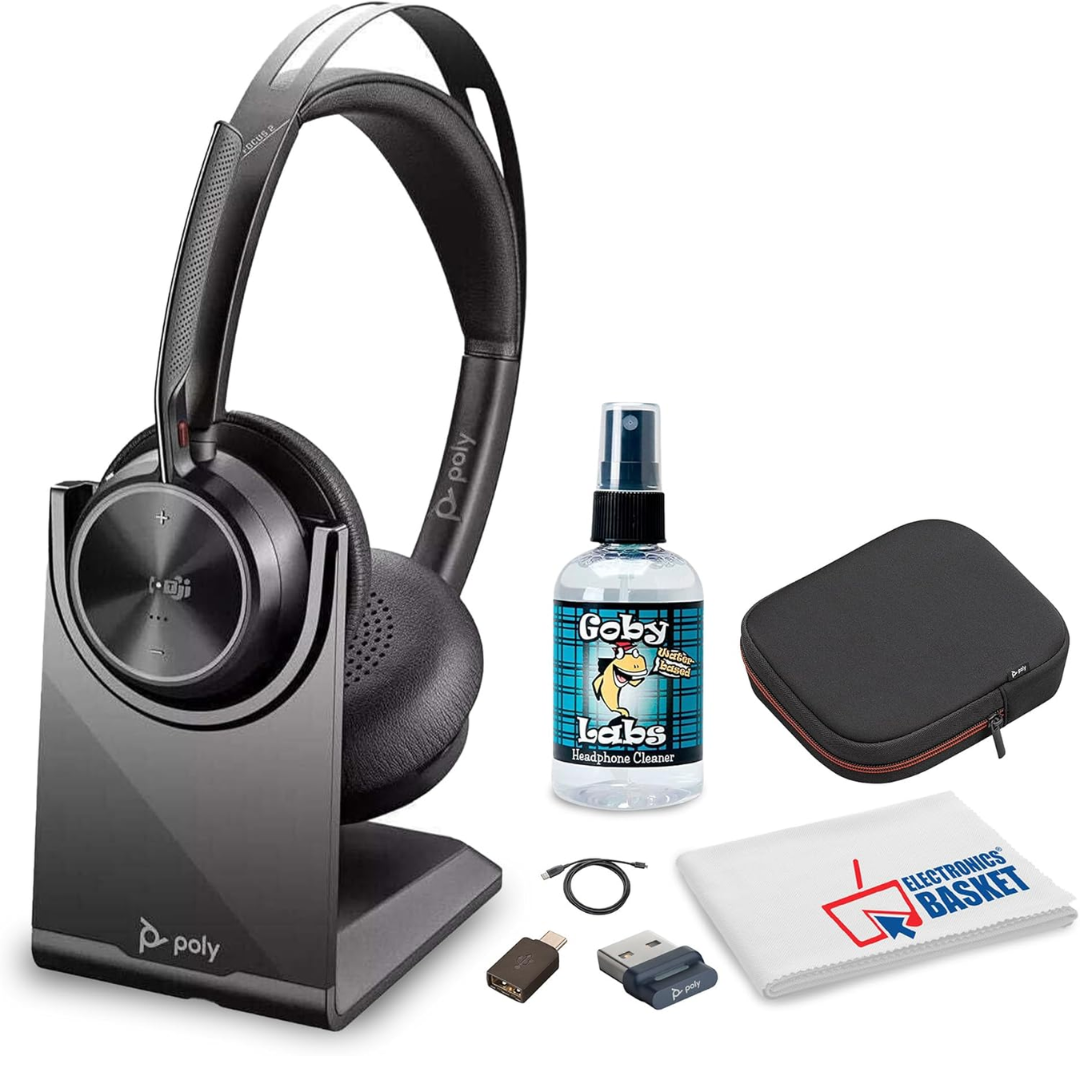 LA POLY VOYAGER FOCUS 2 MS TEAM USB-C-C HS +USB-CA NO LOCALIZATION - Poly-Hp - (1)