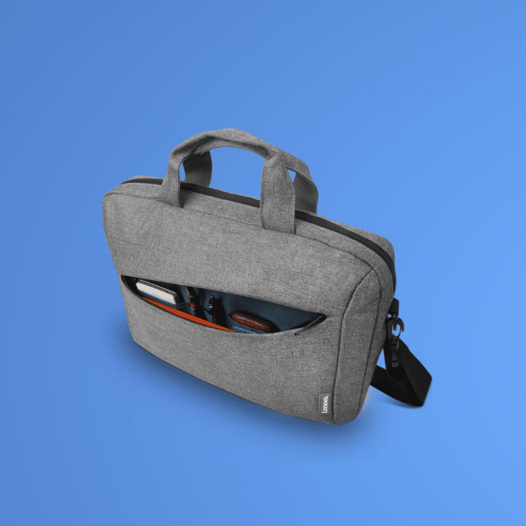 Lenovo T210 Carrying Case for 15.6" Notebook, Book - Gray - Water Resistant - Polyester Body - Handle, Luggage Strap - 15.7" Height x 11.8" Width x 2.2" Depth - Lenovo - Carrying Case - 3576 - A300-9VM126 - 9VM126 - 0191999722094 - GX40Q17231