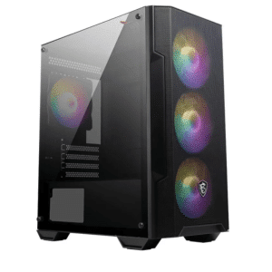 MSI - 824142409060 - Mid tower - Mini ITX / micro ATX - All black - Componentes Informáticos - Cajas / Gabinetes - 824142409060