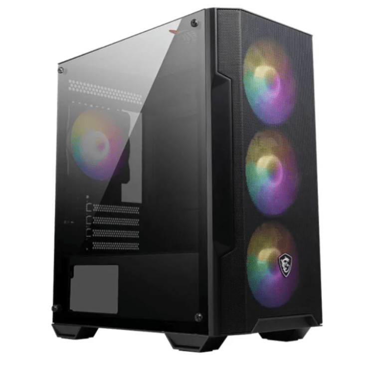 MSI - 824142409060 - Mid tower - Mini ITX / micro ATX - All black - Componentes Informáticos - Cajas / Gabinetes - 824142409060