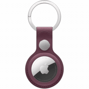 Apple Airtag Finewoven Key Ring - Mulberry - New Factory Sealed - 1 Year Manufacturer Warranty - MT2J3ZM/A