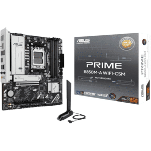 ASUS TeK ASUS MB PRIME B850M-A WIFI-CSM AMD B850 AM5 max.256GB DDR5 mATX Retail MB 299316 PRIME B850M-A WIFI-CSM