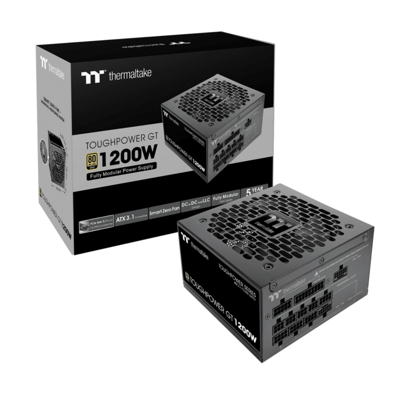 Thermaltake TOUGHPOWER GT 1200W | SKU PS-GT1200K - PS - PS-GT1200K - THERMALTAK - 840480304133 - PS-TPT-1200FNFAGU-3