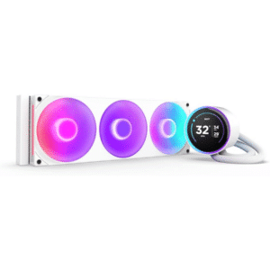 NZXT NZXT Fan RL-KR36E-W2 KRAKEN ELITE RGB 360 AIO LIQUID COOLER 360MM WHITE Retail FN 288579 RL-KR36E-W2