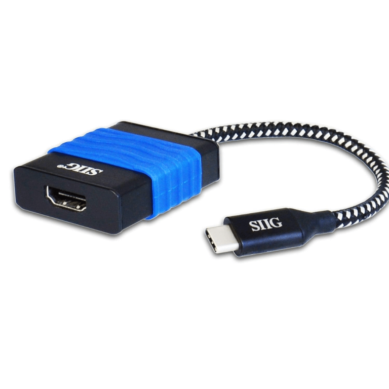 SIIG SIIG AC CB-TC0014-S2 USB Type-C to HDMI Cable Adapter 4Kx2K Retail AC 203927 CB-TC0014-S2