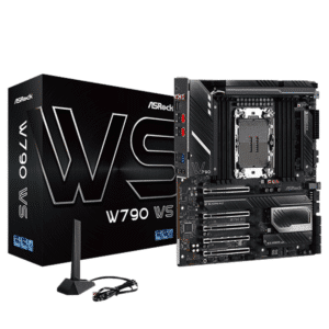 ASRock Inc. ASRock MB W790 WS W790 LGA4677 Max2TB DDR5 PCIe EATX Retail MB 272686 W790 WS