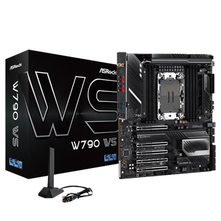 ASRock Inc. ASRock MB W790 WS W790 LGA4677 Max2TB DDR5 PCIe EATX Retail MB 272686 W790 WS