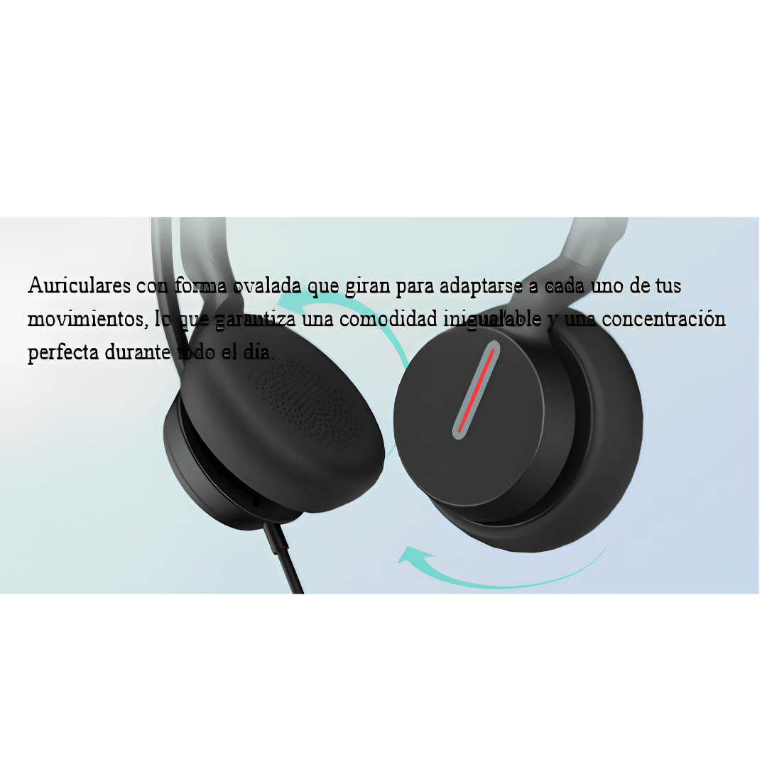 Yealink Yealink Headset 1308182 UH46 Dual Teams USB-C A USB Wired Headset Retail HE 299183 1308182 (6)