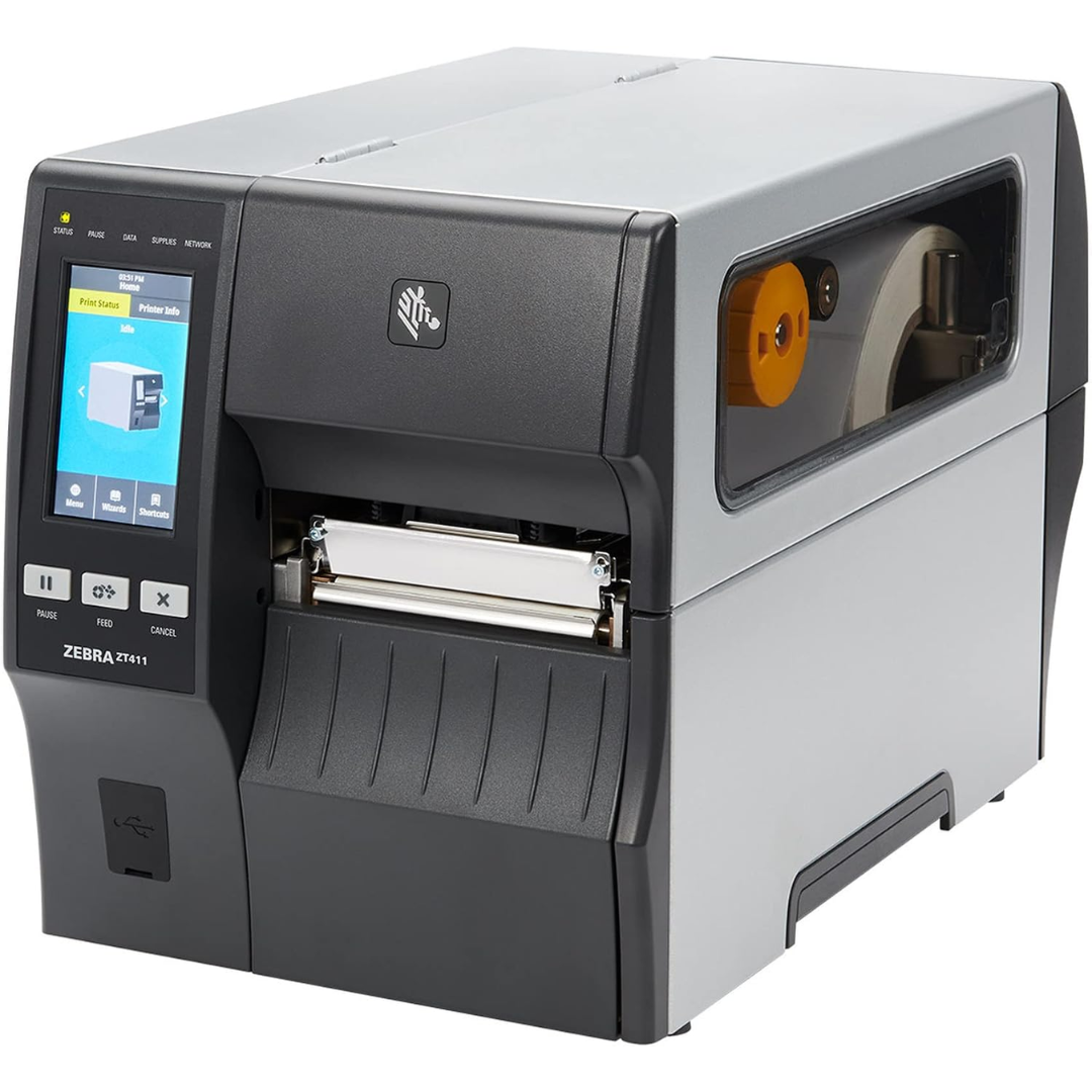 ZEBRA ZT411 TT Printer, 203 dpi, US Cord, Serial, USB (1)