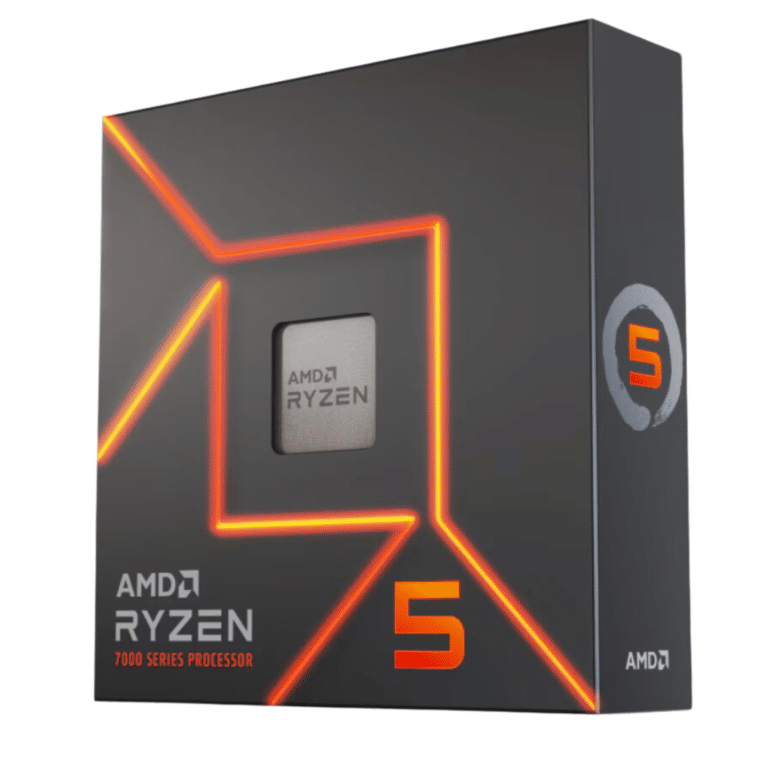 AMD Ryzen 5 7600 6-Core Processor - 32 MB L3 Cache - 6 MB L2 Cache - 384 KB L1 Cache - 64-bit Processing - 5.10 GHz Overclocking Speed - 5 nm - Socket AM5 - AMD Radeon Graphics Dual-Core (2 Core) Yes Graphics - 65 W - 12 Threads - AMD - Processor - 0454 - A300-08PH03 - 08PH03 - 0730143314572 - 100-100001015BOX