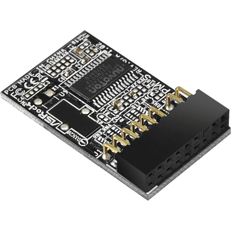 ASRock Inc. ASRock Server Accessory TPM2-S Nuvoton NPCT650 17PIN connector Retail AC 236972 TPM2-S