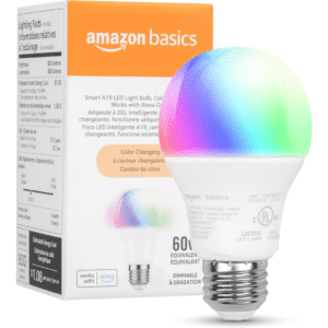 Foco Bombillo Inteligente Amazon 9w 800 Lumenes Multicolor Wifi 2.4ghz 120 Vac Vida Util 15000 H - B0cg5vdc8p
