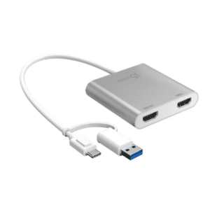 j5create j5create AC JCA365 USB-C to Dual HDMI Multi-Monitor Adapter Retail AC 302059 JCA365