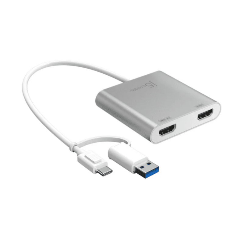 j5create j5create AC JCA365 USB-C to Dual HDMI Multi-Monitor Adapter Retail AC 302059 JCA365