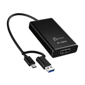j5create j5create Accessory JVA11 4K HDMI Capture Adapter HDMI to USB-C3.2 Retail AC 302151 JVA11