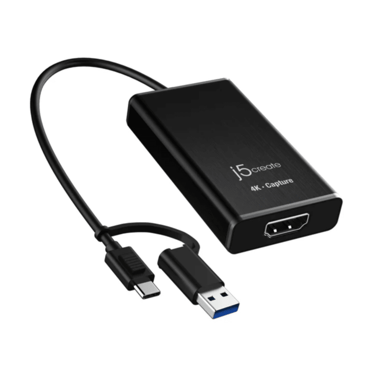 j5create j5create Accessory JVA11 4K HDMI Capture Adapter HDMI to USB-C3.2 Retail AC 302151 JVA11