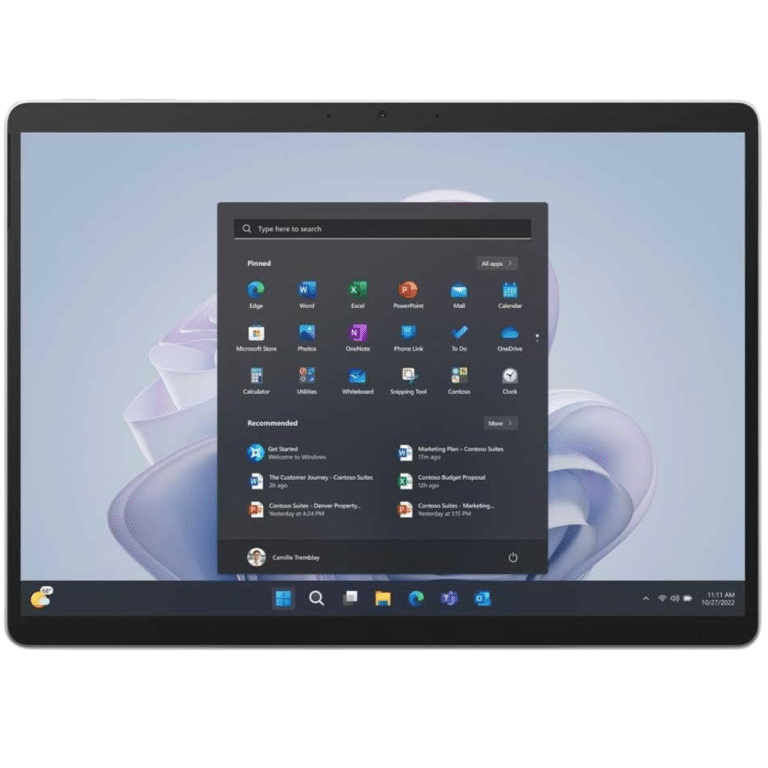 Microsoft Surface Pro 9 Commercial Tablet 5g Sq3 256gb Ssd 16gb 13.3" (2880x1920) Touchscreen Win11 Platinum Canadian Version, 5g Not Unlocked For Us - New Factory Sealed - 60 Day Warranty - RW8-00002