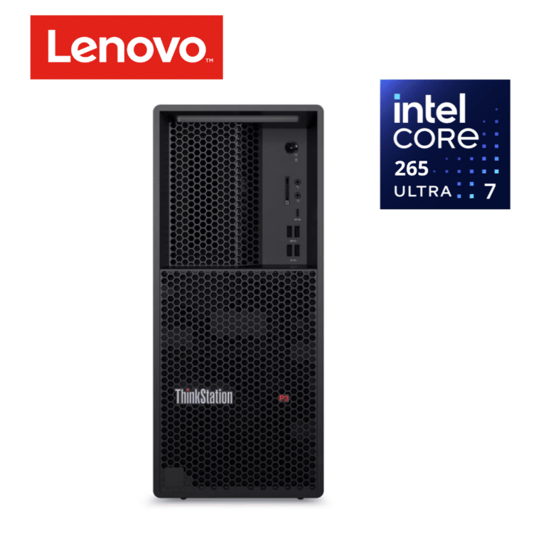 Lenovo ThinkStation P3 Gen 2 30HT007WUS Workstation - 1 x Intel Core Ultra 7 265 - vPro Technology - 32 GB - 1 TB SSD - Tower - Intel W880 Chip - Windows 11 Pro - Intel Graphics - DVD-Writer - NVMe, Serial ATA Controller - English Keyboard - Gigabit Ethernet - Wireless LAN - Lenovo - Workstation - U210 - A300-Z36649 - Z36649 - 0199271869512 - 30HT007WUS