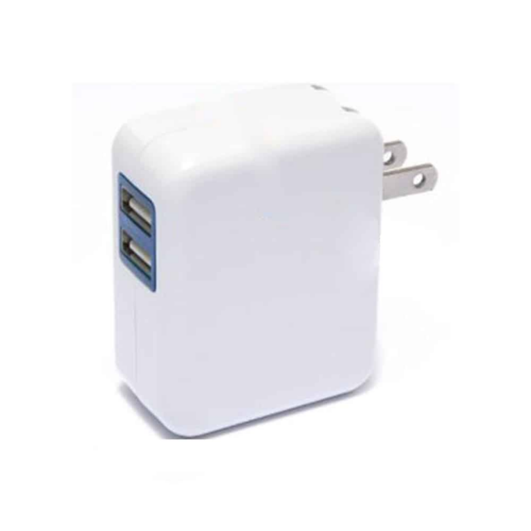 4XEM 2 Port USB Wall Charger - 120 V AC, 230 V AC Input - 5 V DC Output - 2.10 A - 4xem - AC Adapter - 9469 - A300-ZZ1768 - ZZ1768 - 0873791010912 - 4XUSBCHARGER2
