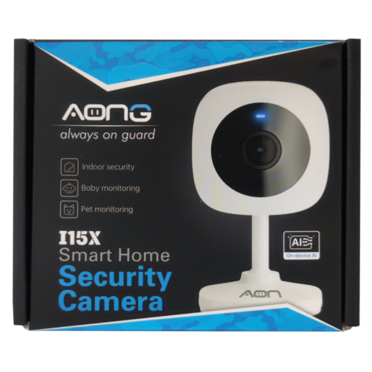AON AONG - I15X, In-door smart cam, wifi, FIXED angle, Vicohome app, Alexa  - AO-AG-1001