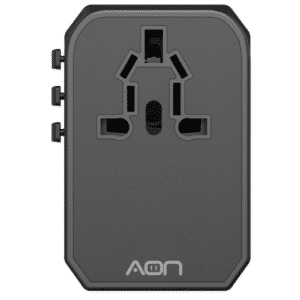 AON RoamBOOST-300 Travel Adapter (45W) PD charger. Universal socket.  - AO-TC-1000