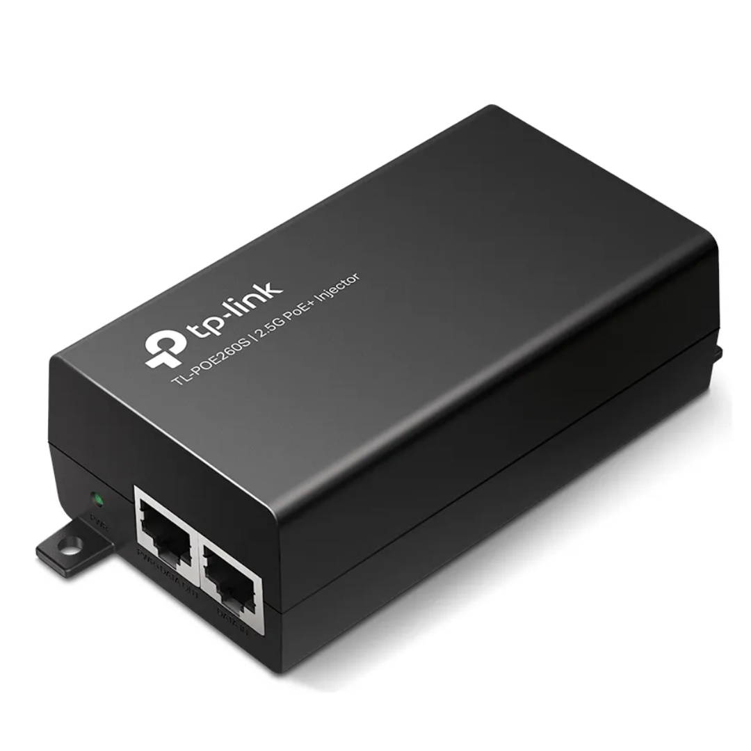 Adaptador Tp-link 2x2.5 Gbps Ports Poe+ Inyector 30w Plug And Play Power Supply Integrada - Redes - TL-POE2 (4)