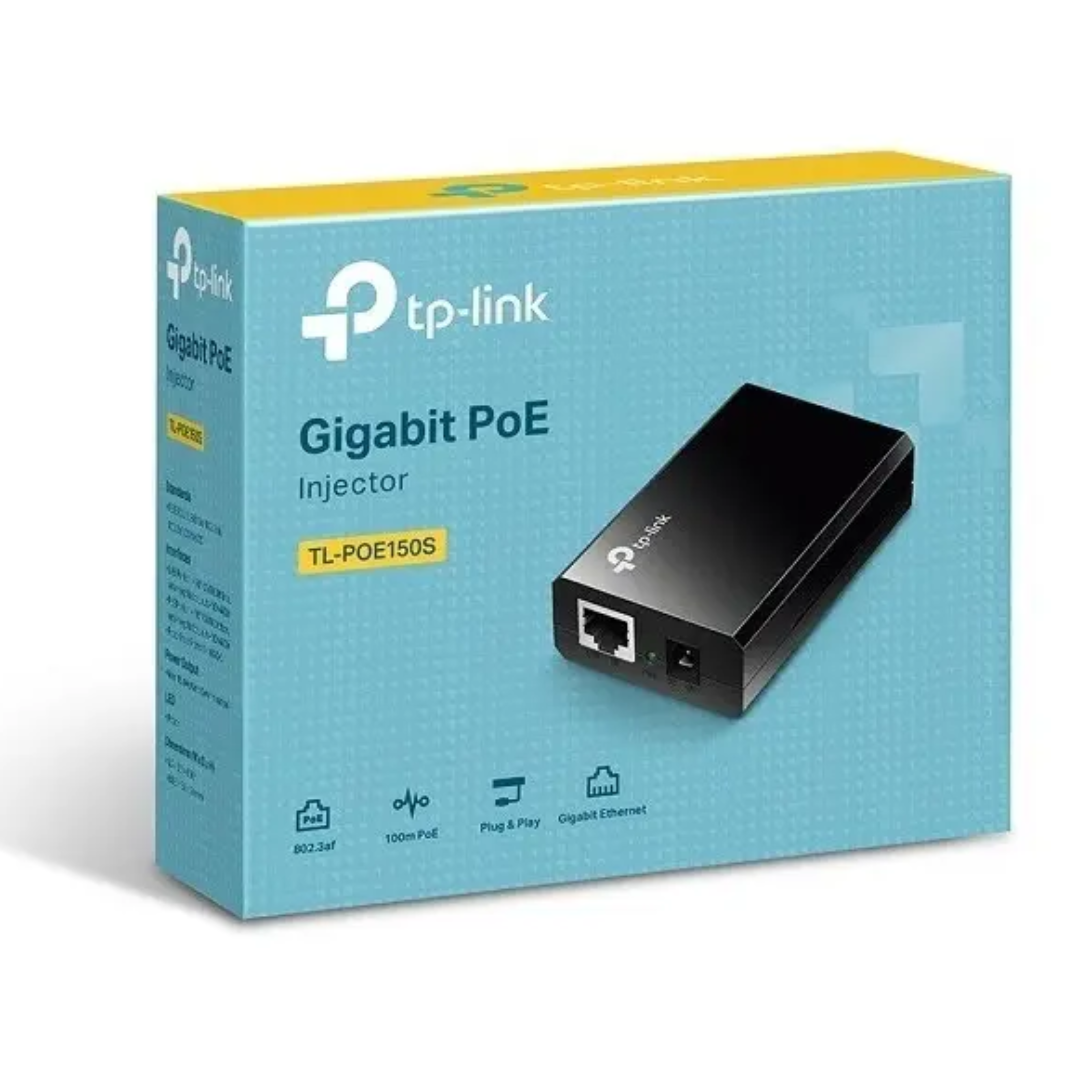 Adaptador Tp-link Inyector Poe Gigabit Plug And Play - Redes - TL-POE150S (2)