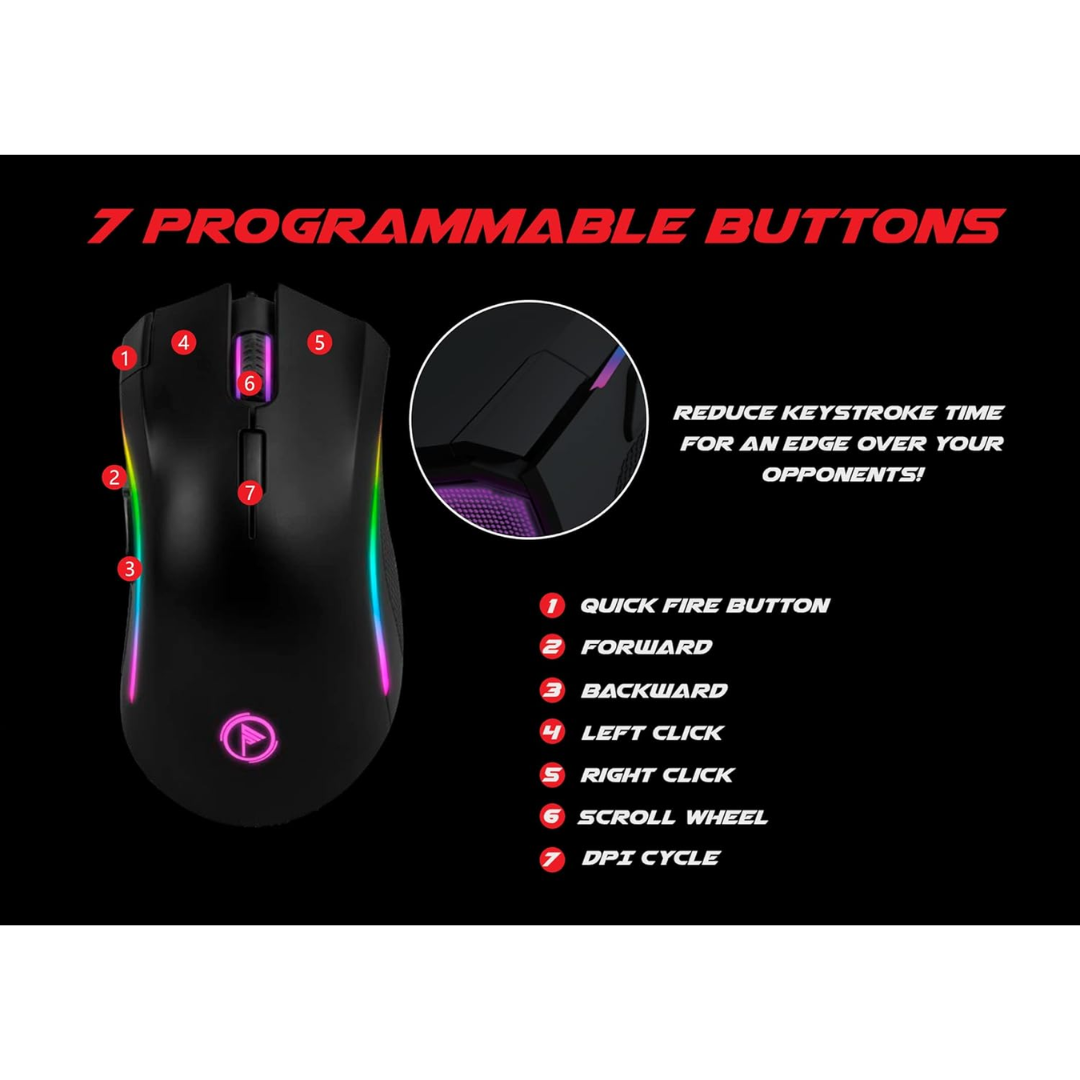 CheckPoint MX-200 Gaming Mouse - CP-MS-1002 (5)