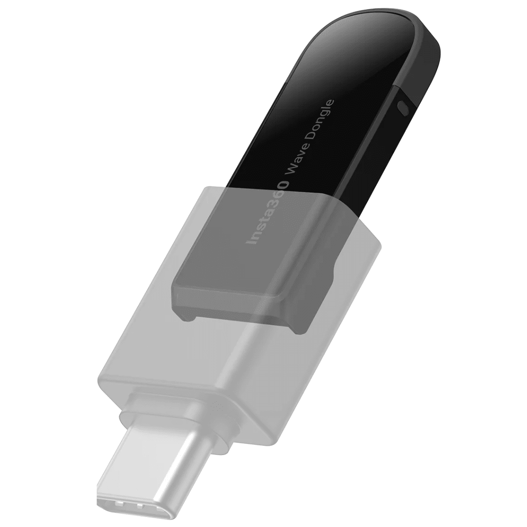 Insta360 Insta360 Accessory CINSBBCA-01 Wave Dongle (Black) Retail AC 302305 CINSBBCA-01 (3)