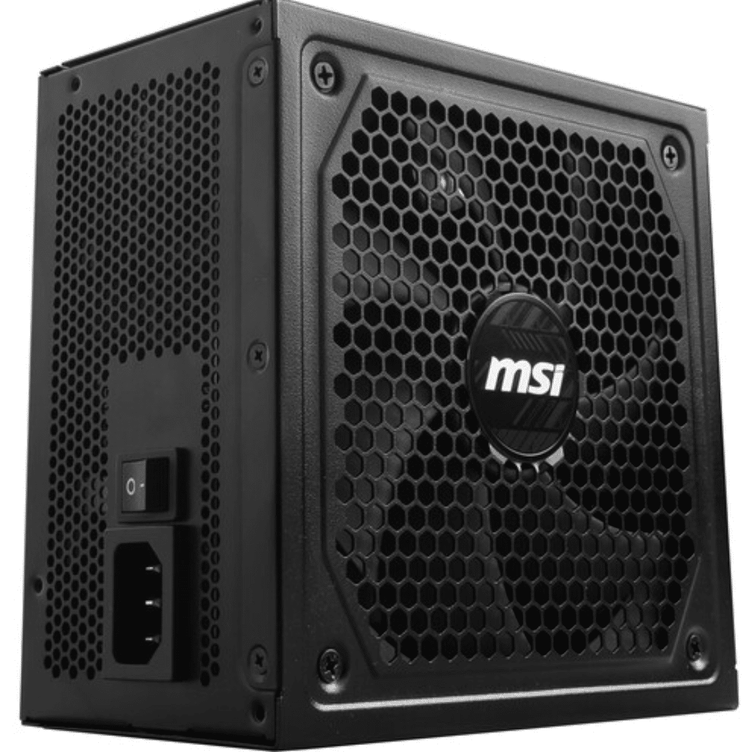 MSI MSI PS MAG A1000GLS PCIE5 1000W 80+ Gold Fully-Modular ATX 12V APFC Retail PS 298598 MAGA1000GLSPCIE5 (1 (3)