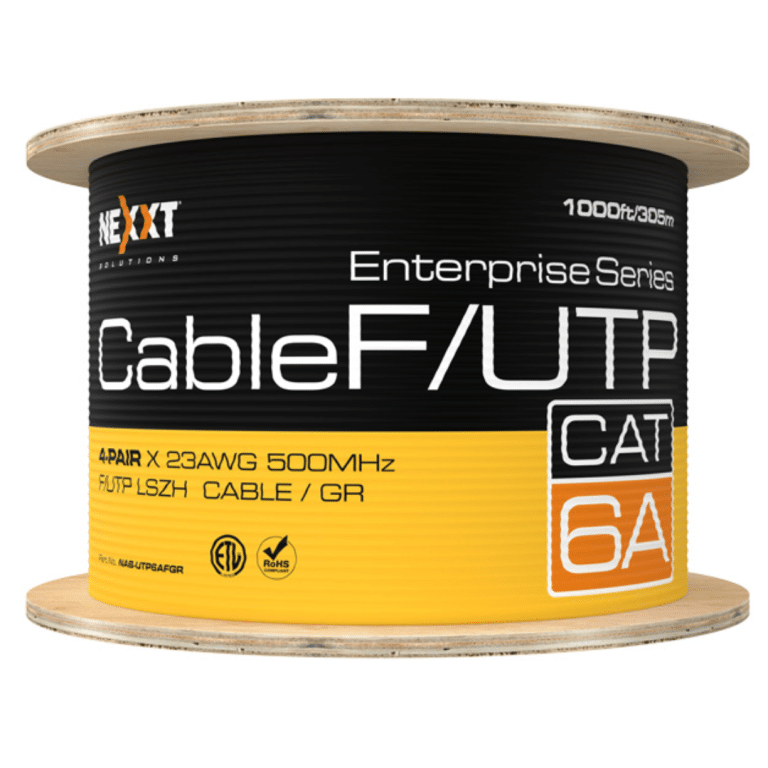 Nexxt Solutions - Bulk cable - FUTP - 305 m - Gray - FUTP LSZH-1 - Redes - Cables - NAB-UTP6AFGR
