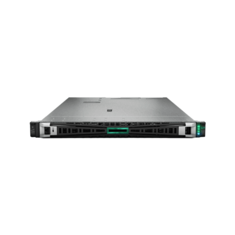 HPE SMART CHOICE ProLiant DL325 G11 1U Rack Server - 1 x AMD EPYC 9124 3 GHz - 64 GB RAM - 960 GB SSD - (2 x 480GB) SSD Configuration - 12Gb/s SAS Controller - AMD Chip - 1 Processor Support - 3 TB RAM Support - DDR5 SDRAM Up to 16 MB Graphic Card - 10 Gigabit Ethernet - 8 x Total Bay(s) - 8 x SFF Bay(s) - Hot Swappable Bays - 2 x 500 W - Redundant Power Supply - Hpe Bto Smartchoice - Server - D6HF - A300-NR9095 - NR9095 - 0190017767802 - P77246-005