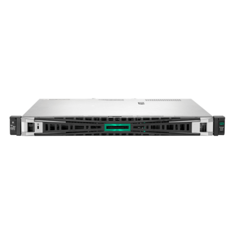 HPE ProLiant DL20 G11 1U Rack Server - 1 x Intel Xeon 6325P 3.50 GHz - 32 GB RAM - 1.88 TB SSD - (2 x 960GB) SSD Configuration - Serial ATA/600 Controller - Intel C262 Chip - 1 Processor Support - 128 GB RAM Support - DDR5 SDRAM - Matrox Up to 16 MB Graphic Card - Gigabit Ethernet - 5 x Total Bay(s) - 4 x SFF Bay(s) - 2 x 500 W - Redundant Power Supply - Hpe Bto Smart Choice - Server - DR5K - A300-VJ5009 - VJ5009 - 0190017803340 - P83282-005