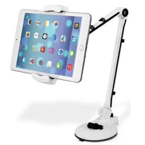SIIG SIIG AC CE-MT1X12-S1 Full Motion Easy-Adjust Universal Tablet Mount White AC 182473 CE-MT1X12-S1