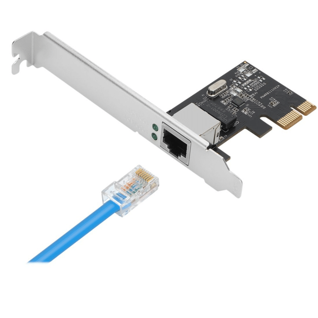 SIIG SIIG Network Card Single port DP Gigabit Ethernet PCIe adapter Brown Box NT 134113 CN-GP1021-S3 (1)