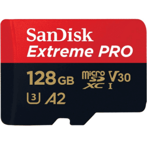 SanDisk 128GB SanDisk Extreme Pro® microSD UHS-I Card  - SDSQXCD-128G-GN6MA
