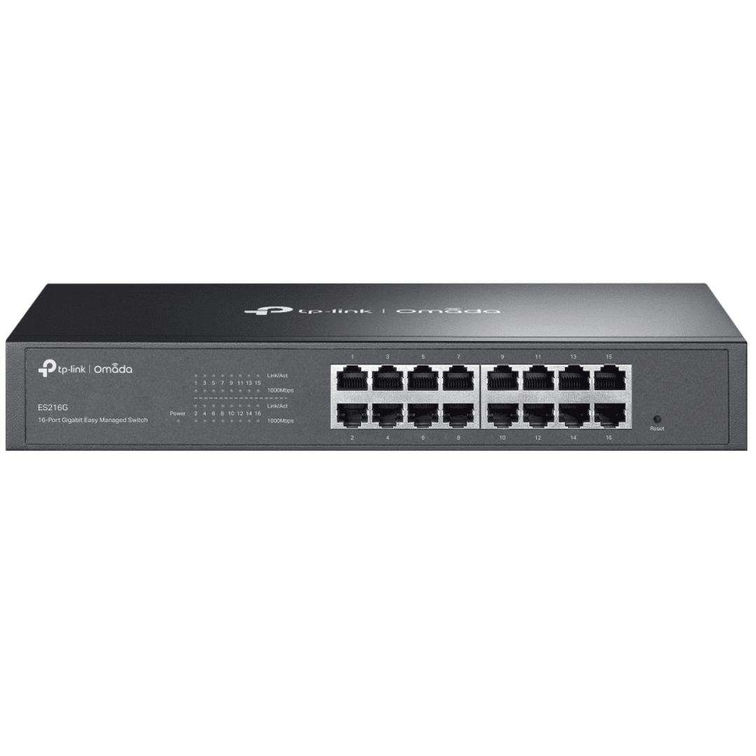 TP-Link TP-Link Switch ES216G Omada 16-Port Gigabit Easy Managed Switch Retail NT 298213 ES216G (1)
