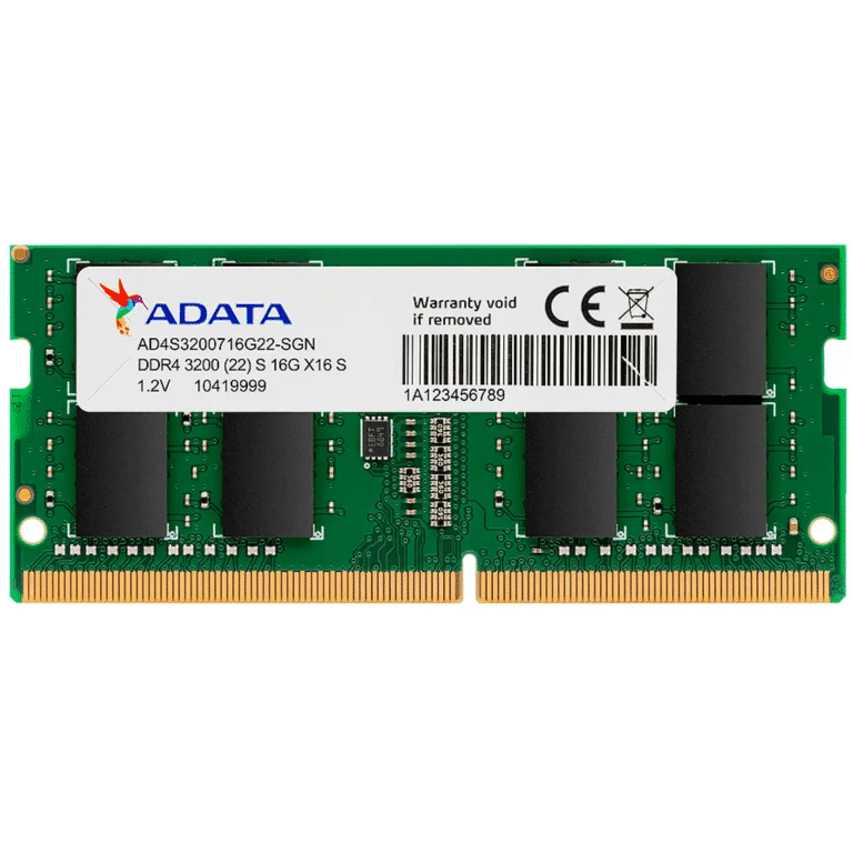 Adata 16GB DDR4 SDRAM Memory Module | SKU AD4S32-16B - MEM - AD4S32-16B - ADATA - AD4S320016G22-BGN