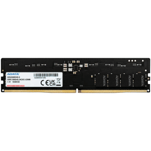 Adata AD5U560016G-B 16GB DDR5 SDRAM Memory Module | SKU AD5U56-16B - MEM - AD5U56-16B - ADATA - AD5U560016G-B