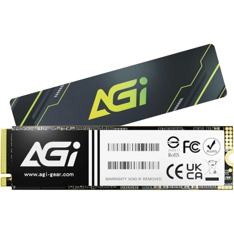AGI AGI SSD AGI1T0G43AI818-BK AI818 1TB M.2 PCIE 2280 PCIE 4.0 3D NAND Bulk SD 296815 AGI1T0G43AI818-BK