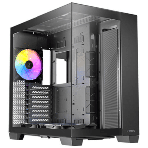 Antec C8 Argb, 2x TQR 160mm & 1x TQ 140mm ARGB PWM Fans Included, Dual-chamber Layout, Type-c, 360mm Radiator Support, Seamless TG Front & Side Panels, RTX 40 Compatible, Full-tower E-ATX PC Case - CS - CA-C8A-AK - ANTEC - 761345100229 - C8 ARGB