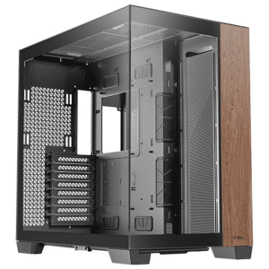 Antec C8 Wood, Fans Not Included, Wooden Front Panel, Dual-chamber Layout, Type-c, 360mm Radiator Support, Seamless TG Front & Side Panels, RTX 40 Compatible, Full-tower E-ATX PC Case - CS - CA-C8WOOD - ANTEC - 761345100793 - C8 WOOD